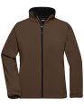 Dames Softshell Jas Daiber JN137 Bruin